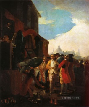 La Feria de Madrid Francisco de Goya Pinturas al óleo